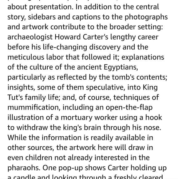 New Sealed 3D Pop up Tutankhamen's Tomb Book 📖 ✨️Interactive - Picture 13 of 15